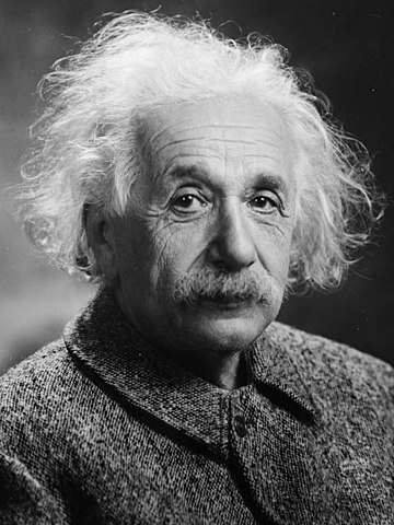 Albert Einstein en 1947. Imagen de Dominio Público.